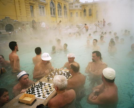 Martin Parr
HUNGARY. Budapest. Szechenyi thermal baths Taken in the New Year, 2000