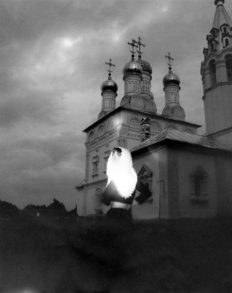 Church of the Epiphany, from the series Motherlands – three faithful things, 2021	
© ShuShu Sieberns. / Photographed by and in collaboration with Edinlisa Go. 