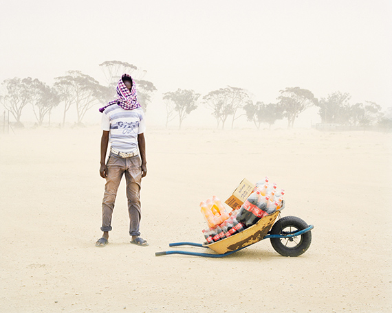Samuel Gratacap, « Camp de Choucha (pendant une tempête de sable) », from the series « Empire », Tunisia, 2015 
© Samuel Gratacap