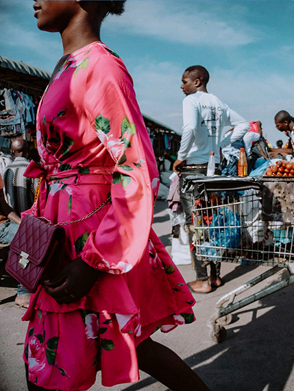 I hope she felt fly. From Barbershops, fresh Popcorn and chickens in the land of plenty, 2024
© KALENGA NKONGE
