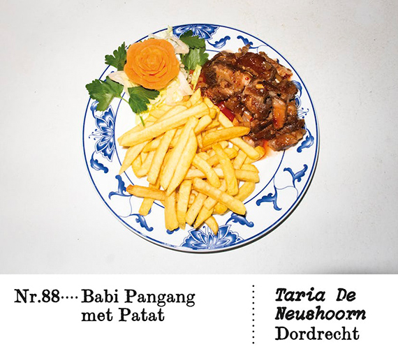 Nr.88 Babi Pangang met Patat, Taria De Neushoorn, Dordrecht, 2024
© Benjamin Li.