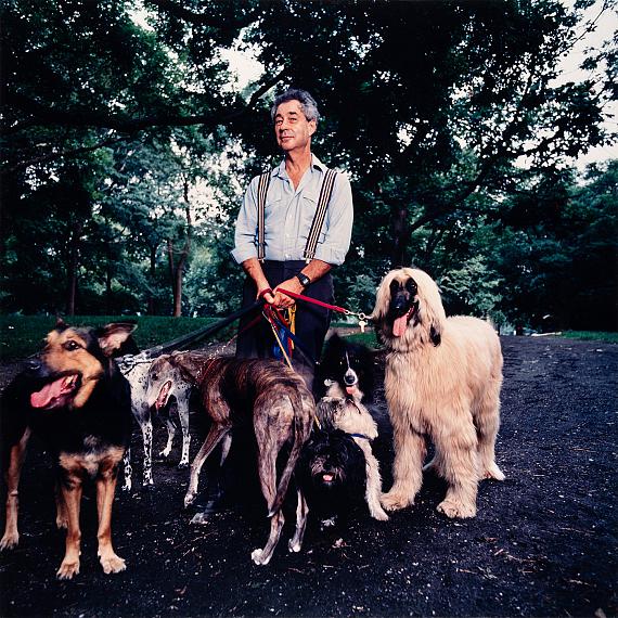 Abe Frajndlich
Elliot Erwitt with Dogs, Central Park, NYC, 1988
From the series Masters of Light
© Abe Frajndlich, 2024