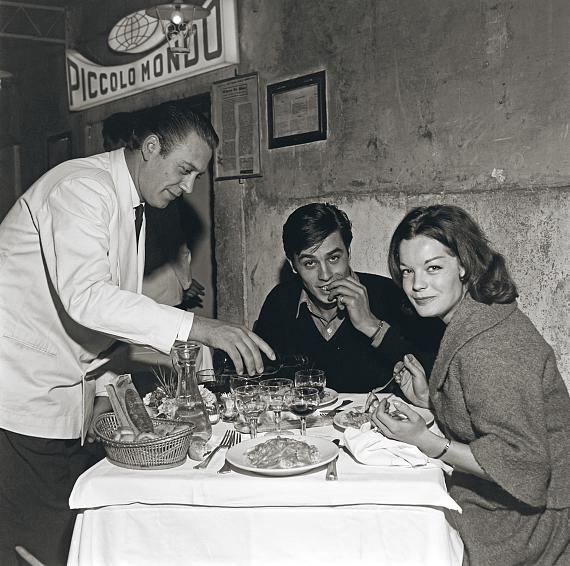 Romy Schneider und Alain Delon
© Herbert Fried / Sammlung Atelier & Friends / Margarethe Eder