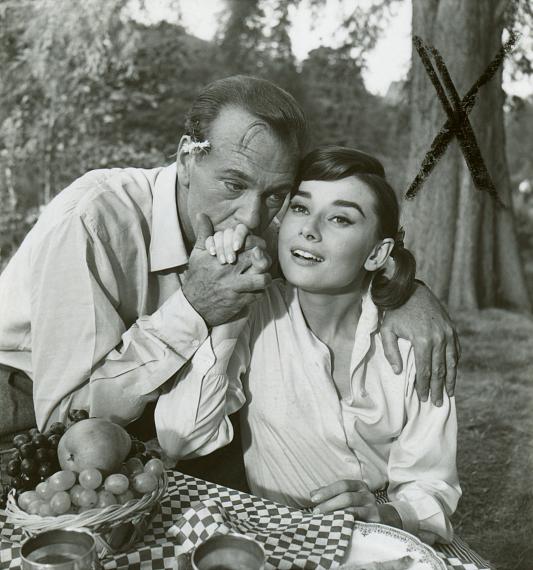 Audrey Hepburn und Gary Cooper 
© Herbert Fried / Sammlung Atelier & Friends / Margarethe Eder