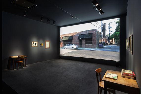 Installation view of James Benning's PLACE (2020)
Courtesy of neugerriemschenider
