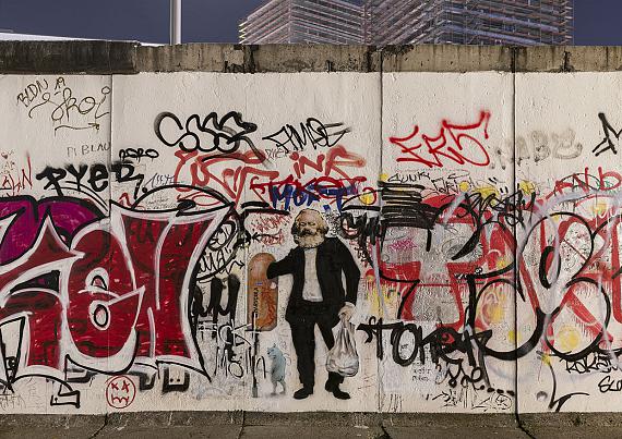 Graffiti an der East Side Gallery, 2021
© Gottfried Schenk