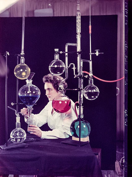 Unbekannte Fotograf*in, Labormotiv für Photokina, 5.9.1958
                                                                                                                    Museum Ludwig, Agfa Werbearchiv