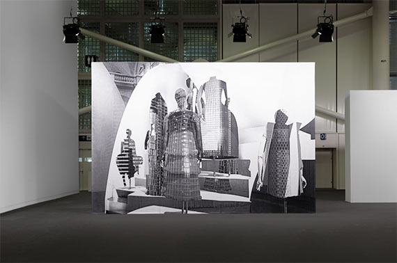 Shannon Bool, Omei Buttresses, at Art Basel Unlimited 2022