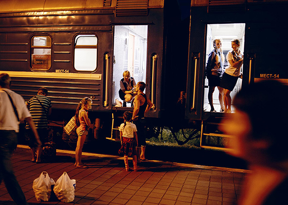 aus der Serie "Kosmos Train" © Janine Graubaum 