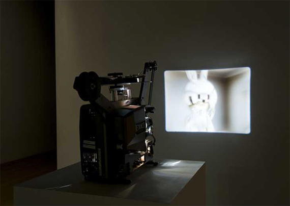 Installation view of Turner Prize 2008 featuring Mark Leckey Made in ‘Eaven 2004Photo: Sam Drake, Tate Photography © Mark Leckey 