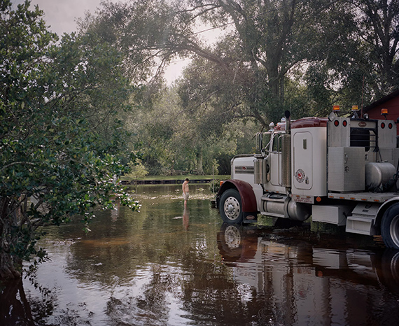 Boy and Cherry Picker Truck, 2012
Hannah Modigh from Hurricane Season