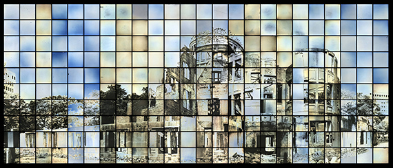 A Maquette for a Multiple Monument for the Hiroshima Peace Memorial (Genbaku Dome), 2014       
Takashi Arai from Exposed in a Hundred Suns