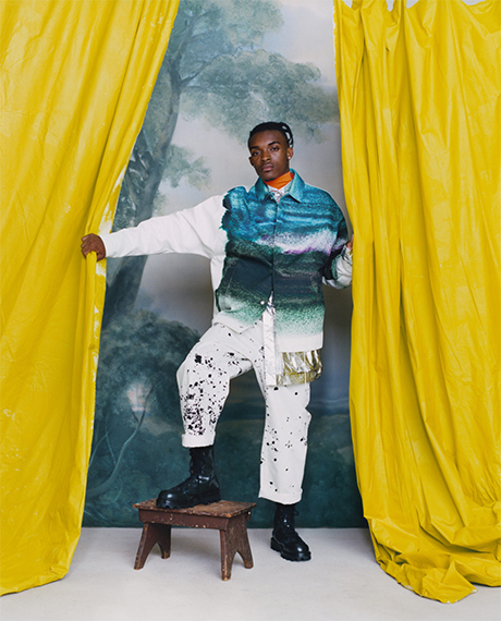 Tyler Mitchell, Curtain Call, 2018. 
© Tyler Mitchell. Courtesy of the artist and Gagosian Gallery