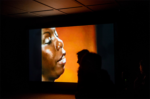 Helen Cammock, video still from The Long Note, 2018. Photo: David Levene. Turner Prize 2019, courtesy Turner Contemporary and the artist. Photograph by David Levene 25/9/19
