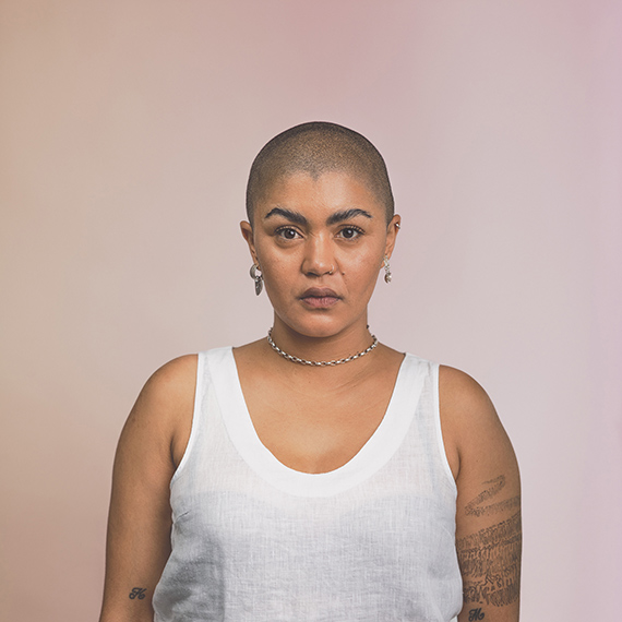 Gabrielle Goliath. Berenice 29–39 (detail). Eleven inkjet prints. Each 35 7/16 × 35 7/16″ (90 × 90 cm). © 2025 Gabrielle Goliath. Photo: Martin Parsekian
