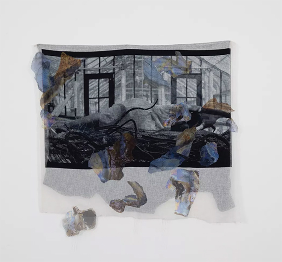 Lungiswa Gqunta
Instigation in Waiting III, 2023
Digital print on fabric and cotton thread
47 1/5 × 58 3/10 in | 120 × 148 cm
WHATIFTHEWORLD Cape Town