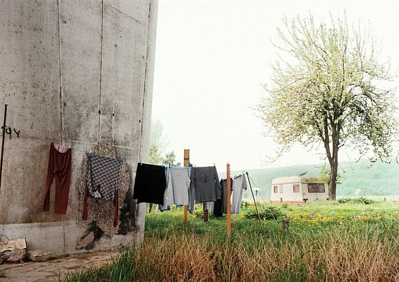 'Wildes' Camping unter der Mintarder Brücke, Mülheim an der Ruhr 2000
© Brigitte Kraemer / Fotoarchiv Ruhr Museum