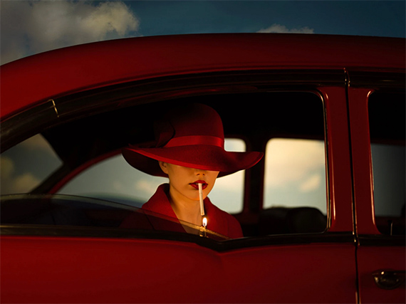The Girl in the Red Car, 2021
© Tyler Shields The Girl in the Red Car, 2021
© Tyler Shields