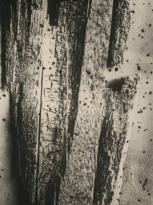 Lot 4278Elsa Thiemann
Structural study (dead wood). 1930s.
Vintage gelatin silver print
29,5 x 22 cm (11,6 x 8,7 in) Lot 4278Elsa Thiemann
Structural study (dead wood). 1930s.
Vintage gelatin silver print
29,5 x 22 cm (11,6 x 8,7 in)