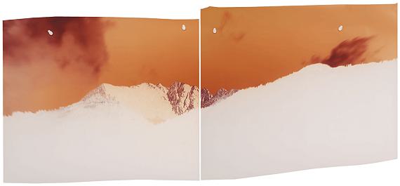 Above the river and under the sky