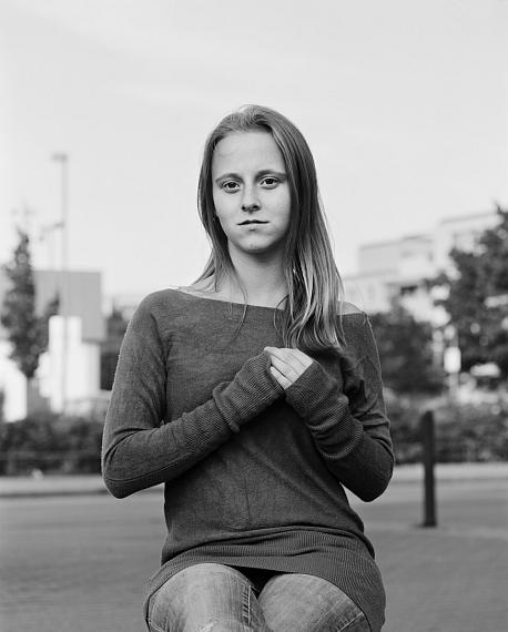 Ute Mahler & Werner MahlerMonalisen der Vorstädte (Angelique, Berlin), 2010Gelatin silver print, framed93 x 78 cmEdition 5 + 2 AP