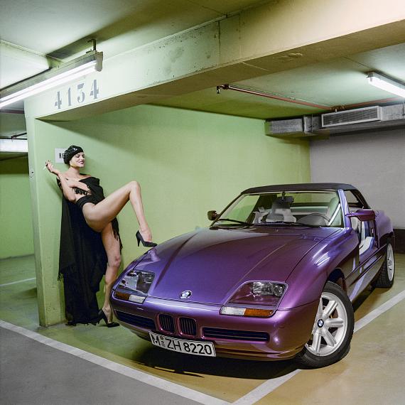 Helmut NewtonBMW, Monaco 1991, BMW Z1&copy; Helmut Newton Foundation