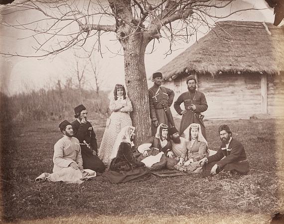 Lot 4103Ivan Petrovic RaoultPeoples of Georgia and the Caucasus Region, circa 187814 albumen printsEach ca. 24 x 20 cm or reverseEstimate: 3.000€