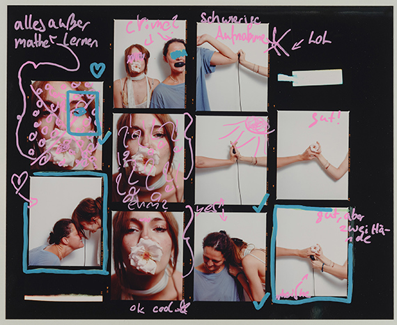 Madita Janß & Mafalda RakošContact Sheet	2026C-Print, Acryl, 24x30