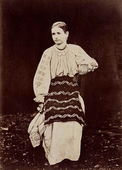 ANDREAS GROLL (1812–1872)Girl from Romanian-Bogsan, Banat, 1860Estimate: € 1,400 – 1,600