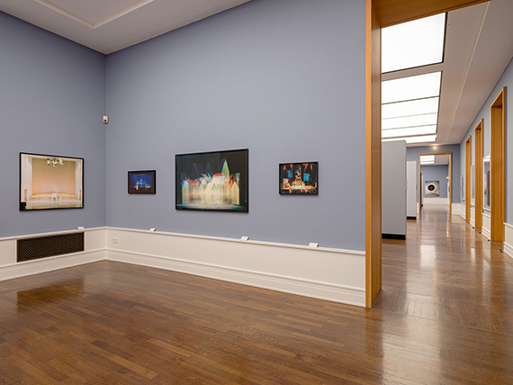 Installation view Rooms / Stages, Helmut Newton Foundation, Berlin 2026, Photo: Gerhard Kassner, Artwork: Karen Stuke