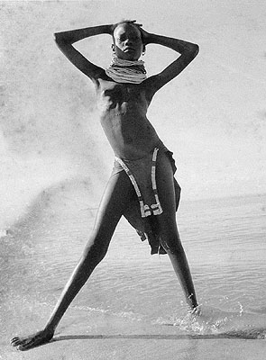 Young Turkana Girl, c 1969 © Mirella Ricciardi courtesy Michael Hoppen Gallery