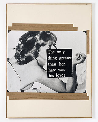 Astrid KleinThe only thing greater than..., 1980Collage116 x 87,5 cm