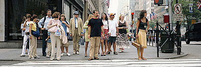 50st Street & 5th Avenue # 2, NYC 2005Archival pigment print3m x 1,10mEdition of 5
