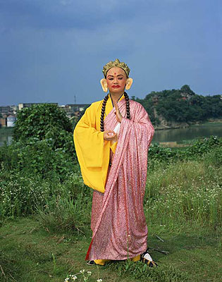 ZENG Han: Mulian Opera #2 (2007). Archival Pigment Print. (190cm x 150cm, Edition of 5; 140cm x 110cm, Edition of 10; 50cm x 40cm, Edition of 20)© ZENG Han and YANG Changhong. Courtesy of m97 Gallery.