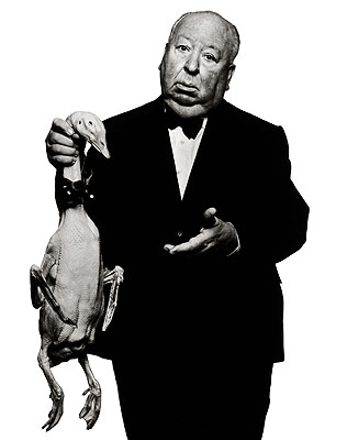 Alfred Hitchcock, Los Angeles, 1973 © Albert Watson