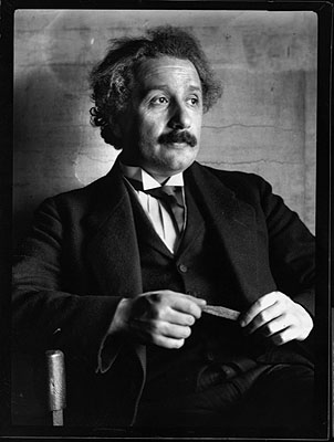 Ferdinand SchmutzerAlbert Einstein (1879-1955)silver gelatin print24 x 30 cmCourtesy Austrian National Library