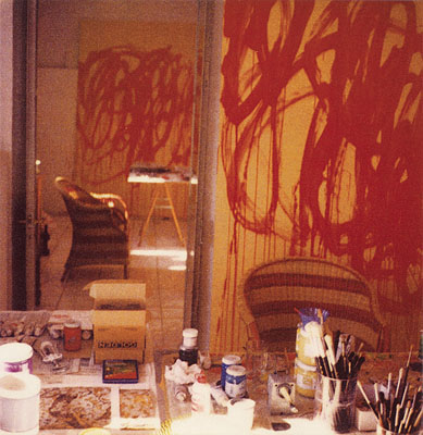 Cy Twombly, Bacchus Paintings Studio Gaeta, 2005 © Cy Twombly / Schirmer/Mosel 2008
