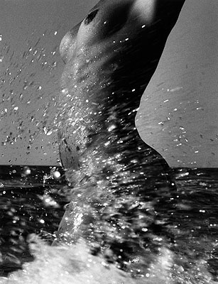 Nu de la mer, Camargue 1967Silver Gelatin Print© Lucien ClergueCourtesy Galerie Bernheimer
