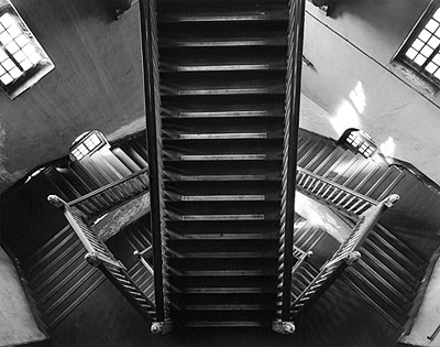 © Christopher Taylor. Standard Chartered bank staircase, Calcutta, 2005.