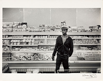 William Eggleston Untitled (Man in Grocery). 1968 ©Eggleston Artistic Trust