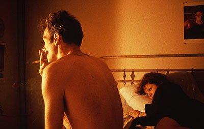 NAN GOLDINNan and Brian in bed, New York, 1983.