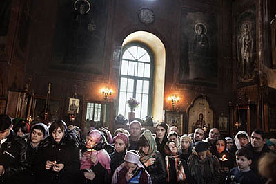 Mamadaviti Kloster, Tbilisi, April 2009 © Paolo Pellegrin / Magnum Photos
