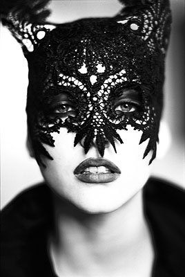 Mask, Paris, 1991 © Ellen von Unwerth courtesy Michael Hoppen Gallery