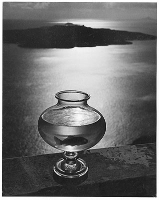 Goldfischglas, Santorin 1937© Michael Scheler/Hamburg und Münchner Stadtmuseum