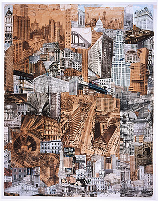 Paul Citroen (1896 — 1983), Metropolis, 1923, Photomontage, 76,1 x 58,4 cm, Special Collections, Leiden University Library, © Paul Citroen, Metropolis, 1923, c/o Pictoright Amsterdam 2010