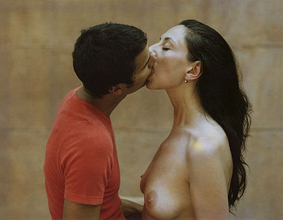Me Kissing Vinoodh (Lovingly), 1999 © Inez van Lamsweerde & Vinoodh Matadin