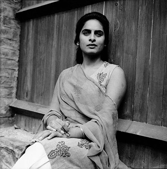 Nony SinghMy sister Guddi, posing as Scarlett O’Hara from Gone With the Wind, Srinagar, 1962Silver gelatin print25.4 x 25.4 cmCourtesy the Artist© Nony Singh