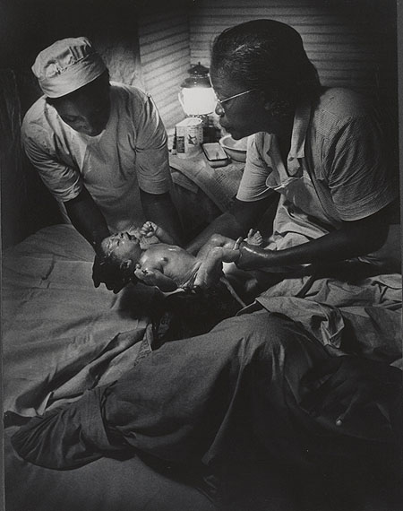 Maude Delivery, Nurse Midwife, 1951 © The Heirs of W. Eugene Smith, courtesy Black Star