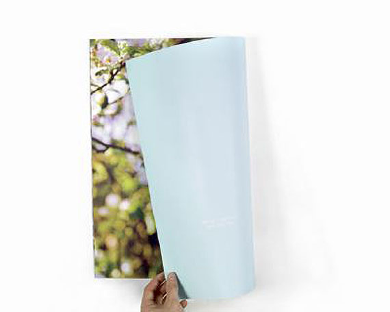 Miklos Gaál, Viewing an Apple Tree, 2009, artist book. 5-colour silkscreen printing, 9 spreads each 43,5 x 57 cm