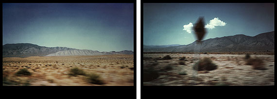 EVE SONNEMANLANDSCAPE/CLOUD, NEW MEXICO, 1978diptych photographs on Cibachrome paper20 x 30 in. 50.8 x 76.2 cm